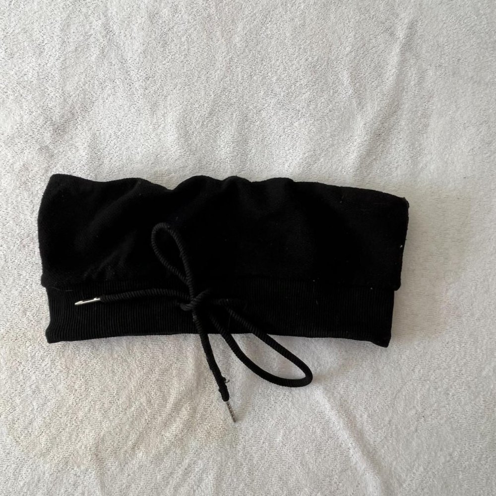 Tiger Mist - Black bandeau with adjustable string